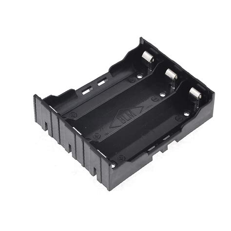 Buy X-DREE DIY Battery Holder w 6 Pins for 3x 18650 Rechargeable Li-ion ...
