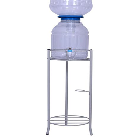 D&V Engineering Metal Water Dispenser Stand | 20-Liter Bottle Holder ...