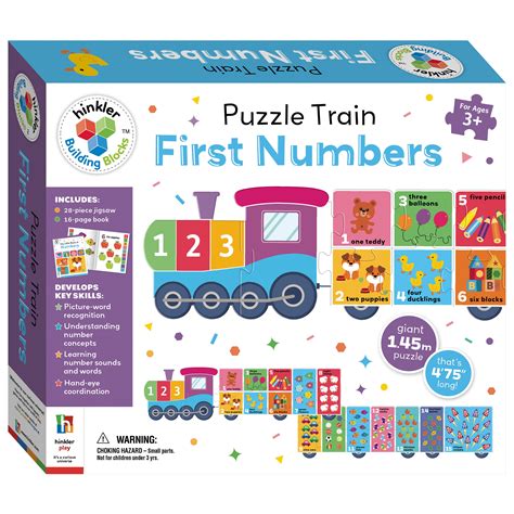 Building Blocks - Puzzle Train - First Numbers – Tak Tak Toys