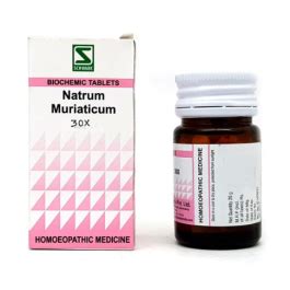 Multimedicos - Dr.Willmar Schwabe Natrum Muriaticum 3X Tablet 20 gm