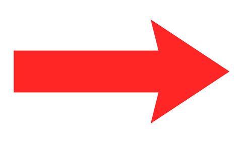 Red Arrow, Vector, Symbol Free PNG