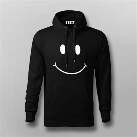 Smiley Face Hoodies For Men – TEEZ.in