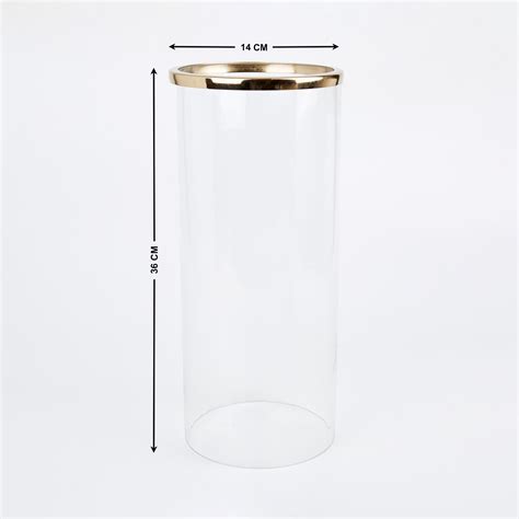 Buy Mystique Filo Glass Vase with Metal Base from Home Centre at just ...