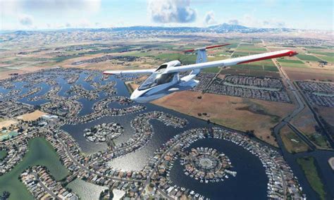 Flight Simulator 2020 Update 的图像结果