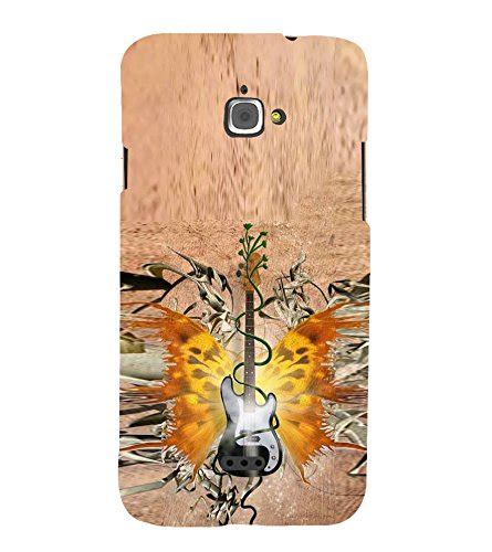 Fiobs Designer Back Case Cover for InFocus Bingo 50 (Guitar Symbol ...