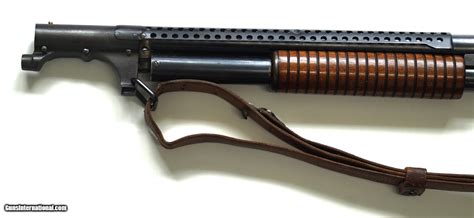 WINCHESTER MODEL 1897 WWI TRENCH GUN WITH BAYONET & SCABBARD