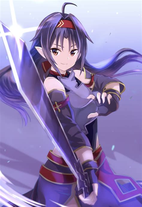 Konno Yuuki - Sword Art Online - Image by Pixiv Id 8546307 #3218743 ...