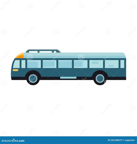 Image result for Bus Vector Art Side View