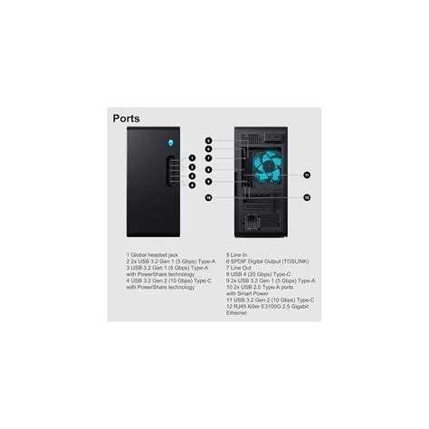 Dell Alienware Aurora ACT1250 Gaming Desktop Intel India | Ubuy