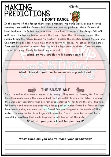 Image result for Prediction Reading Lesson