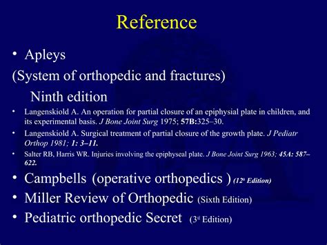 Epiphyseal injury. amanj mohsin | PPT