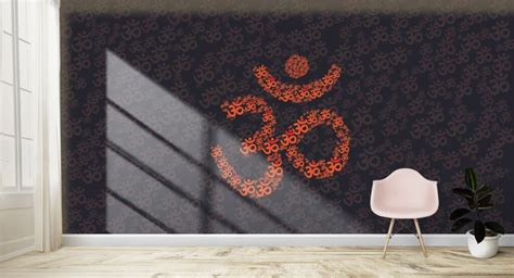 Om symbol of Divine Trimurti of Brahma, Vishnu and Shiva Wallpaper for ...