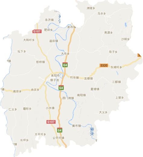 耒阳市高清电子地图