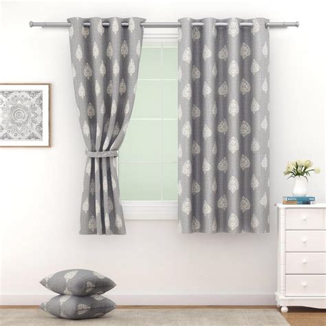 Buy SWAYAM Sigma Printed Blackout Window Curtain from Swayam at just ...