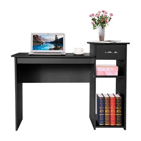 Small Computer Desk with Drawers 的图像结果