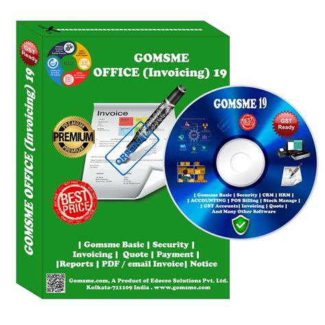 GOMSME OFFICE Invoicing / Quote / 19 (GST/TAX And Non TAX) Invoicing ...