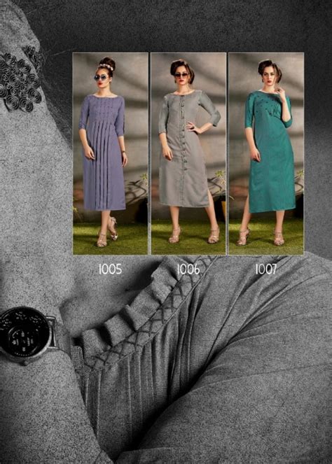 Seven Threads Rutba Heavy Cotton Slub Designer Kurti Collection