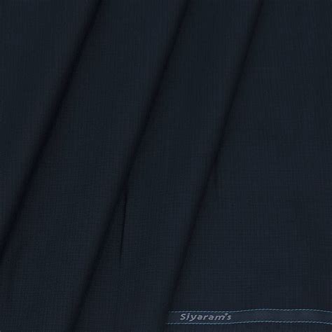 Trouser Fabric Siyaram PV Dobby Colour Peacock Blue - ManTire
