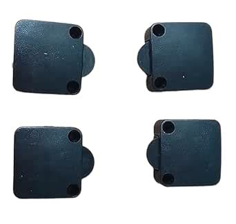 OTS LIGHTS Black Push Button Wood Mech Wardrobe ON/Off Cabinet Door ...