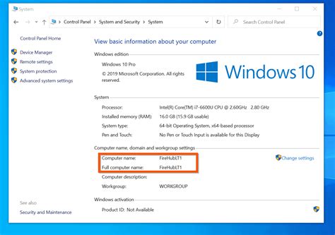 Image result for How to Find Computer Name Windows 10