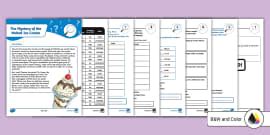 The Mystery of the Guilty Game Show Goon Math Game - Twinkl