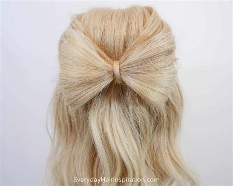 How To Do a Bow Hairstyle For Beginners - Everyday Hair inspiration