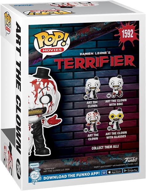 POP Movies: Terrifier - Bloody Art The Clown Funko India | Ubuy
