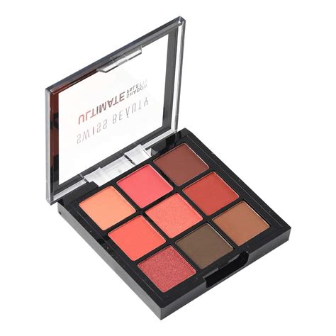 Buy Swiss Beauty Mini Eyeshadow 9 Colors Palette, Matte & Shimmery ...