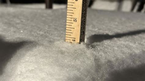 Snow accumulations for DC, Virginia and Maryland after first snow ...