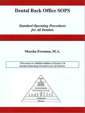 Buy Dental Back Office Sops from Standard Operating Procedures for All ...