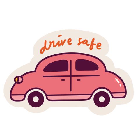 Drive safe Stickers - Free transport Stickers