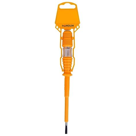 Homdum test pencil Screwdriver Tester with Neon Bulb test voltage 100 ...