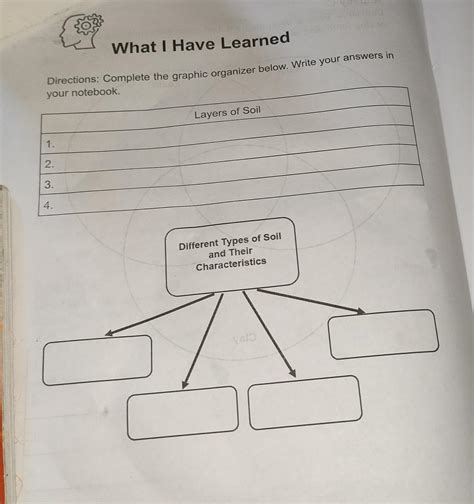 Directions: Complete the graphic organizer below. Write your answers in ...