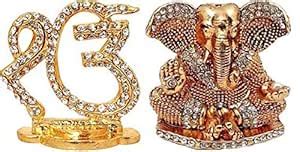Buy Combo of 2 Ek ONKAR Symbols of Sikhism Idol & God Ganesh/Ganpati ...
