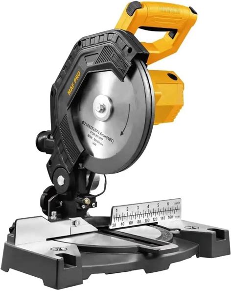 MAF PRO MPMS208 8-Inch 1400W Mitersaw with Carbide Blade | 4200RPM High ...