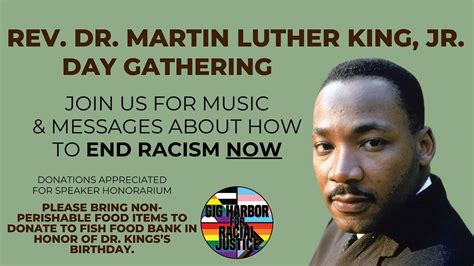 Rev. Dr. Martin Luther King, Jr. Celebration, Gig Harbor United ...