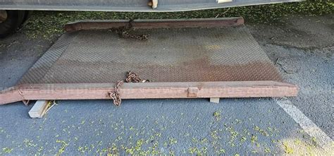 1 Ea. (Approx.) 4' x 5' (approx) Docking Plate - USED | AllSurplus