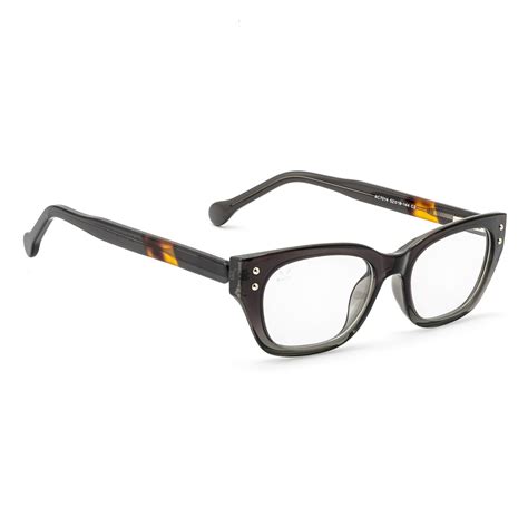 PERKEY Full Rim Soft Square Black Spectacle Frame For Women - OPTL0022 ...