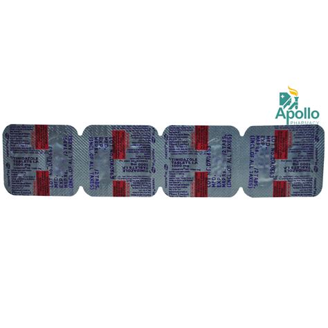 Fasigyn DS 1000 Tablet 2's Price, Uses, Side Effects, Composition ...