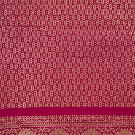 Peach Pink Banaras Silk Saree – Snehalayaa Silks