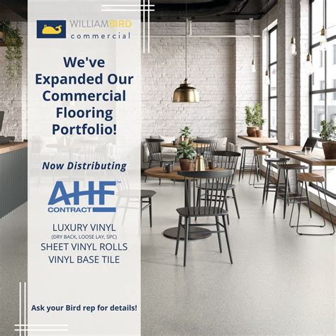 The team at William Bird is excited to share our new commercial ...