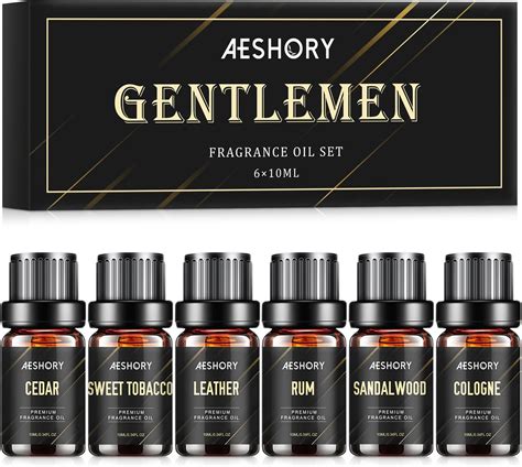 Amazon.com: SALKING Woodsy Essential Oils Set for Men, Masculine Essential Oils, 12 x 10ml ...