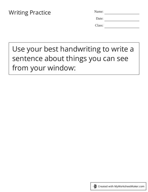Practice Writing Worksheets Customize 的图像结果