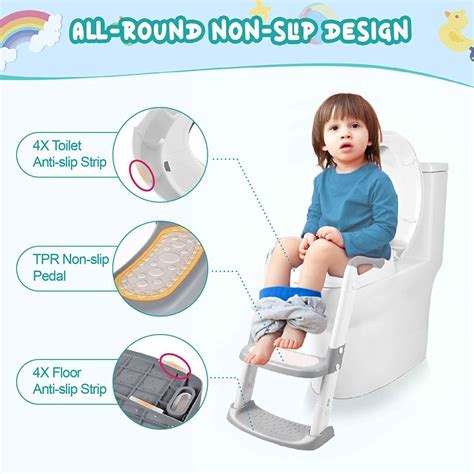 Kids Potty Training Seat Toilet Chair with Step | Ubuy India