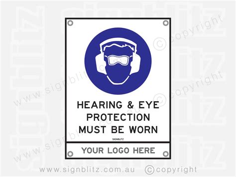 Image result for Hearing Protection Signage