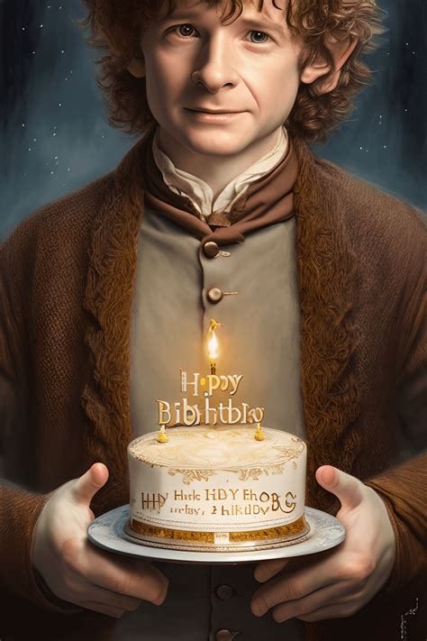 Lord Of The Rings Happy Birthday Cake