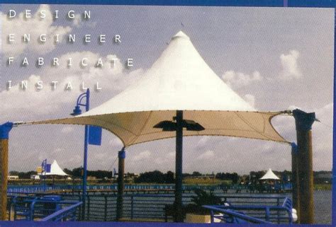 Tensile Cone Structure - Waterproof Canopy Tensile Fabric Structure ...