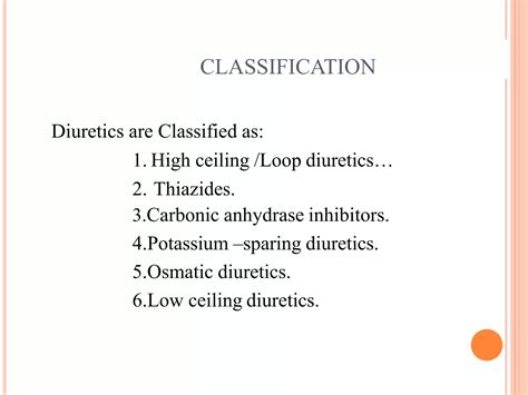 Diuretics | PPTX