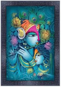 pnf Radha Krishna Religious Frame Price in India - Buy pnf Radha ...