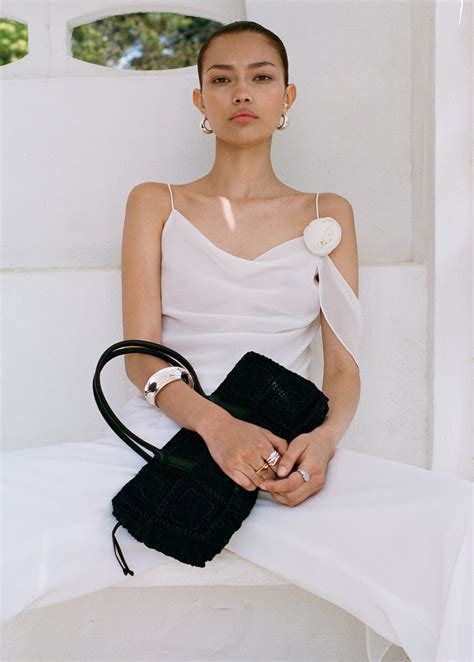 Crochet shoulder bag - Women | MANGO United Kingdom